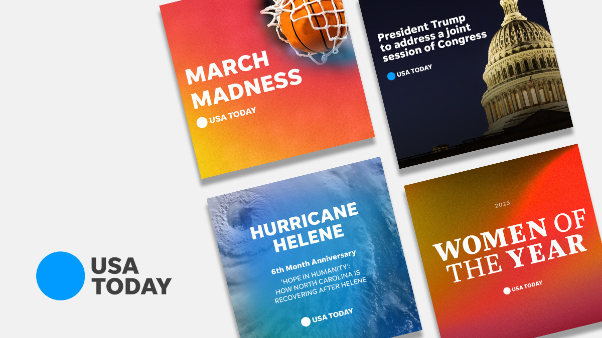Announcing USA Today March Programming Highlights: From Women's History Month to NCAA March Madness